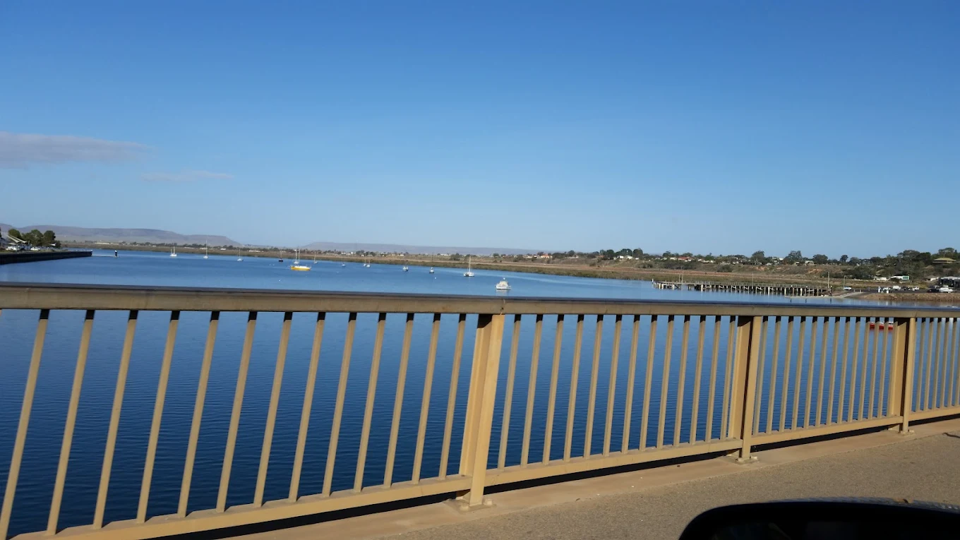 Port Augusta waterfront looking out over Spencer Gulf